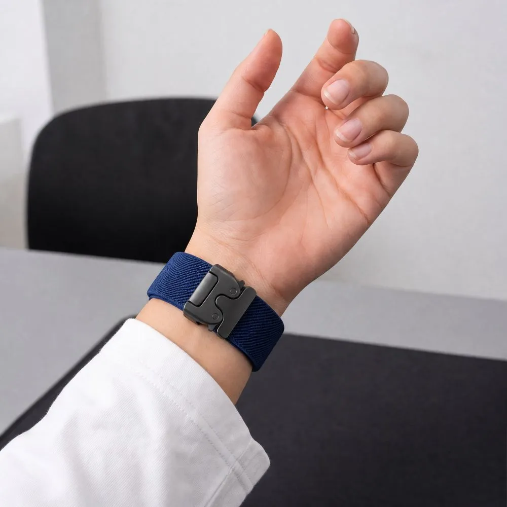 Samsung Galaxy Watch Ultra 2 (47mm) Viedpulksteņu siksniņas zils TECH-PROTECT NYLON CLASP