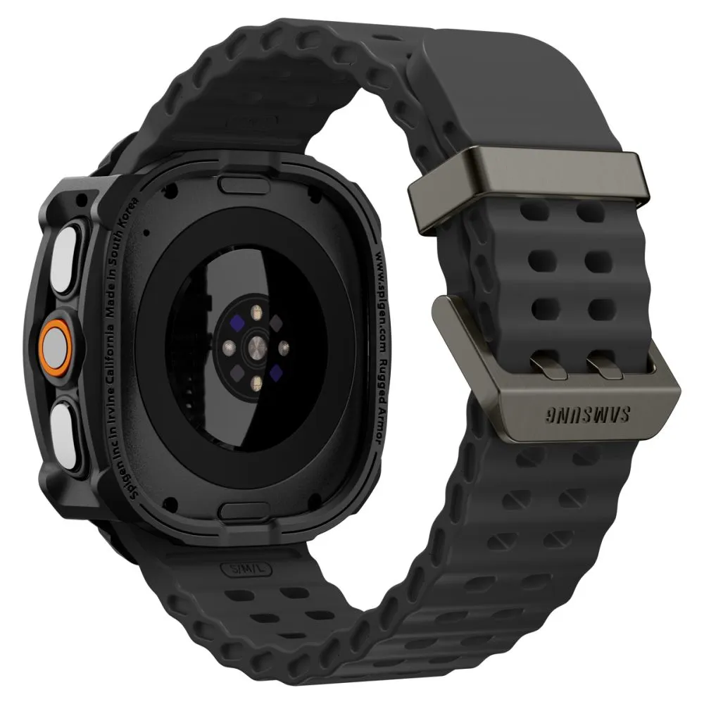Samsung Galaxy Watch Ultra 2 (47mm) Protective Cases and Covers black SPIGEN RUGGED ARMOR 2026 (47 MM)