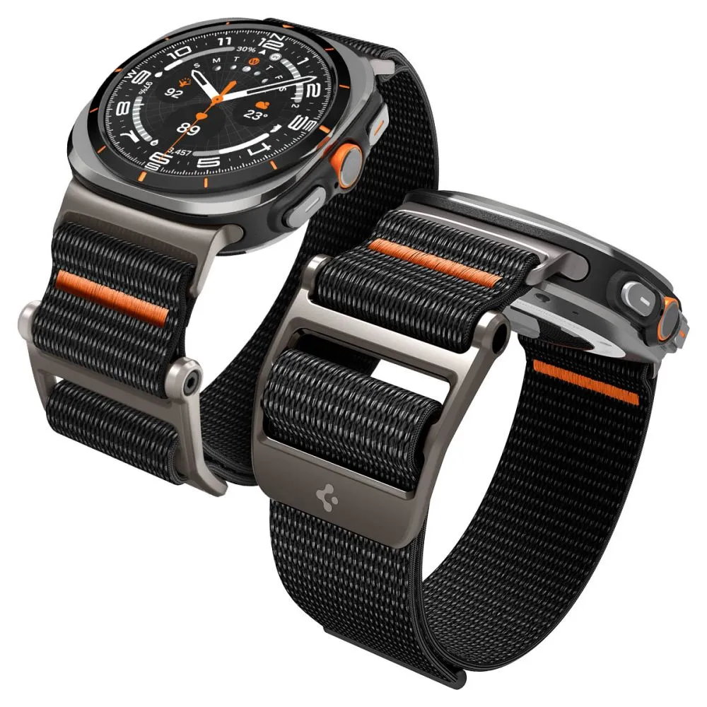 Samsung Galaxy Watch Ultra 2 (47mm) Smartwatch Bands black SPIGEN DURAPRO FLEX