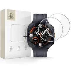 Galaxy Watch Galaxy Watch Ultra 2 (47mm) viedpulksteņa aizsargstikls TECH-PROTECT GLASS FIT+ 2-PACK Samsung Galaxy Watch Ultra 2 (47mm)