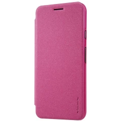 Google Pixel maciņš rozā Sparkle Leather 