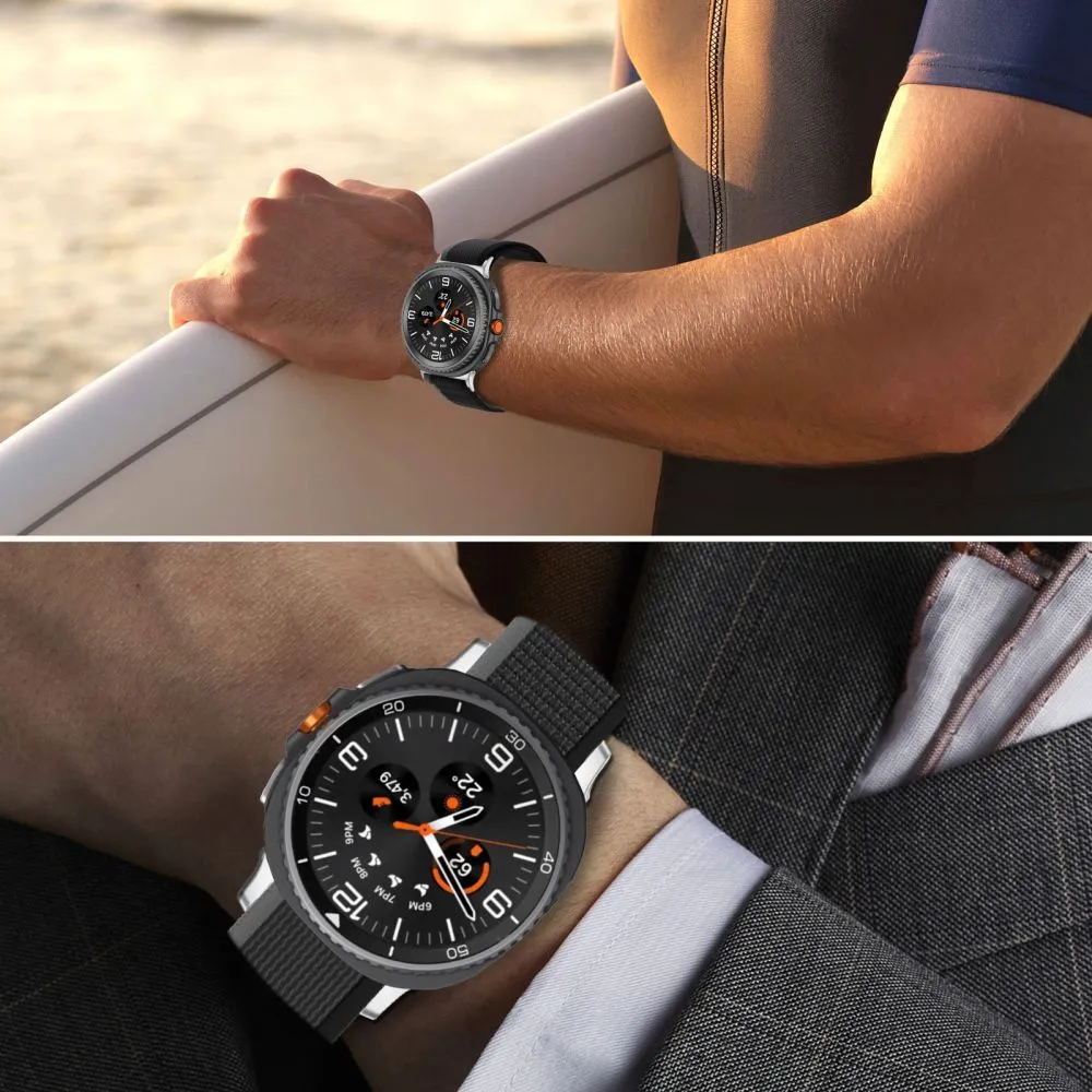 Samsung Galaxy Watch 9 Nutikellade rihmad TECH-PROTECT NYLON STRIPE (40/44/46 MM)