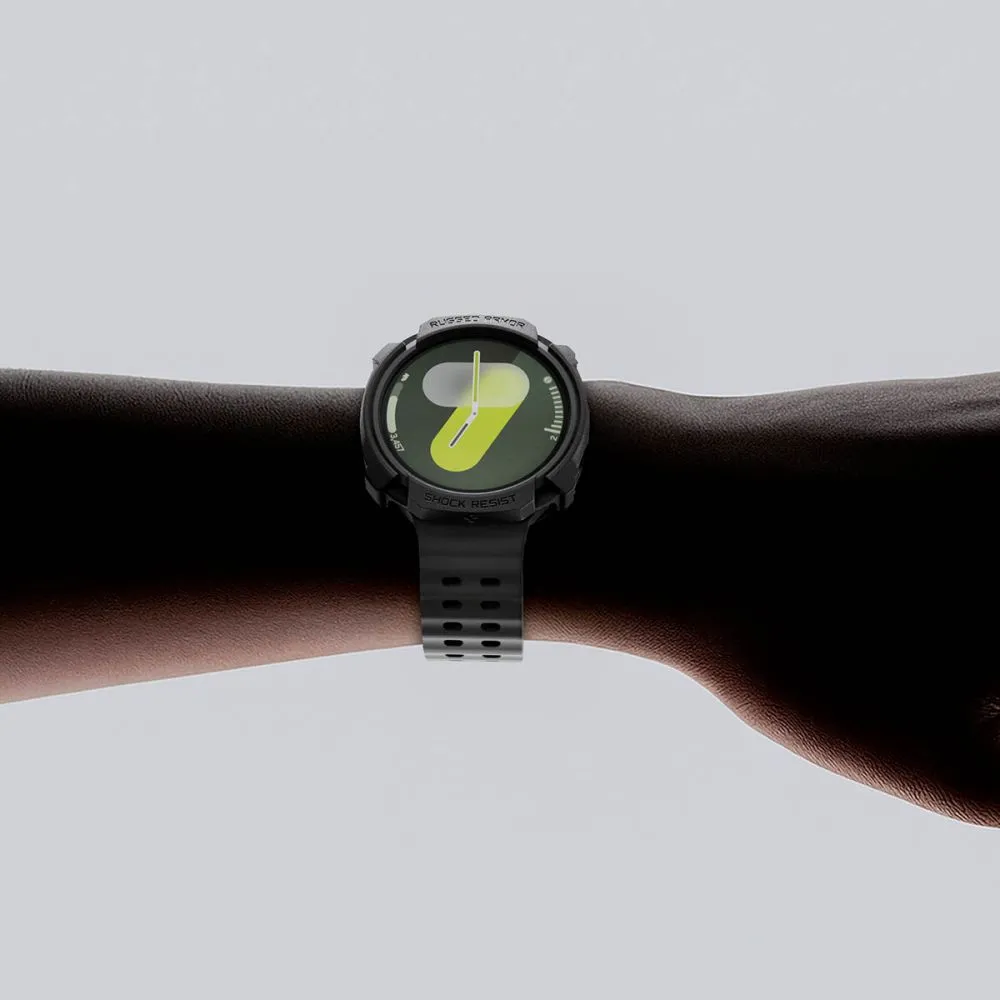 Samsung Galaxy Watch 9 Kaitseümbrised ja kotid must SPIGEN RUGGED ARMOR (40 MM)
