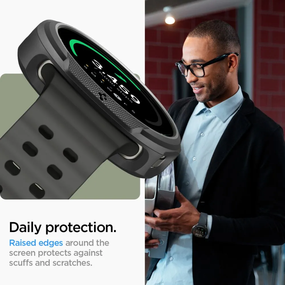 Samsung Galaxy Watch 9 Kaitseümbrised ja kotid must SPIGEN LIQUID AIR (44 MM)