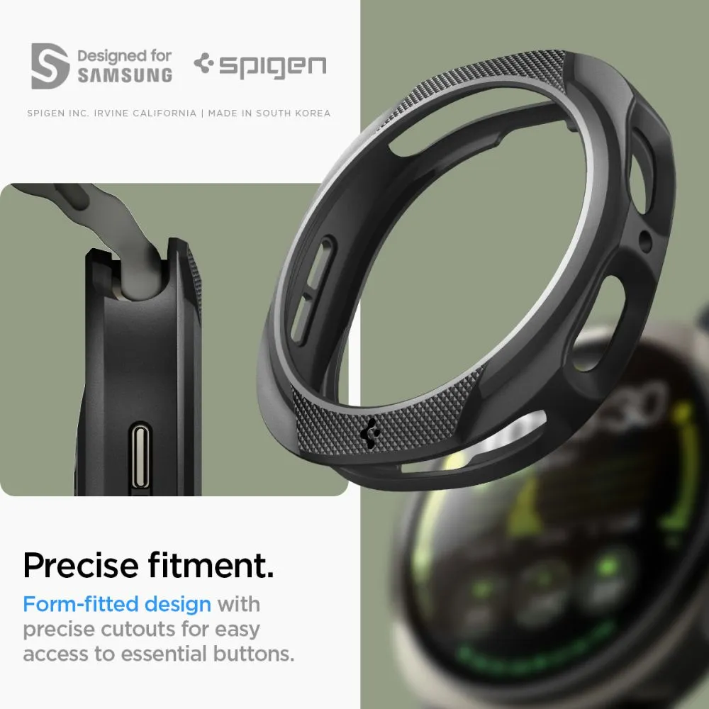 Samsung Galaxy Watch 9 Kaitseümbrised ja kotid must SPIGEN LIQUID AIR (44 MM)