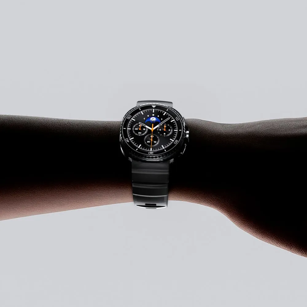 Samsung Galaxy Watch 9 Viedpulksteņu siksniņas melns SPIGEN WBS2 BAND (40/44/46 MM)