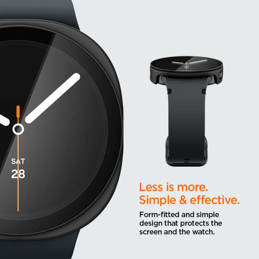 Samsung Galaxy Watch 9 Kaitseümbrised ja kotid must SPIGEN THIN FIT 360 (44 MM)
