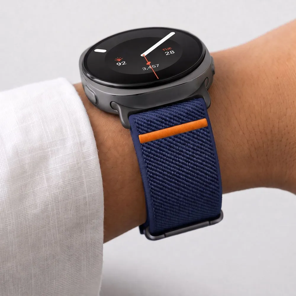 Samsung Galaxy Watch 9 Nutikellade rihmad valge TECH-PROTECT NYLON CLASP (40/44/46 MM)