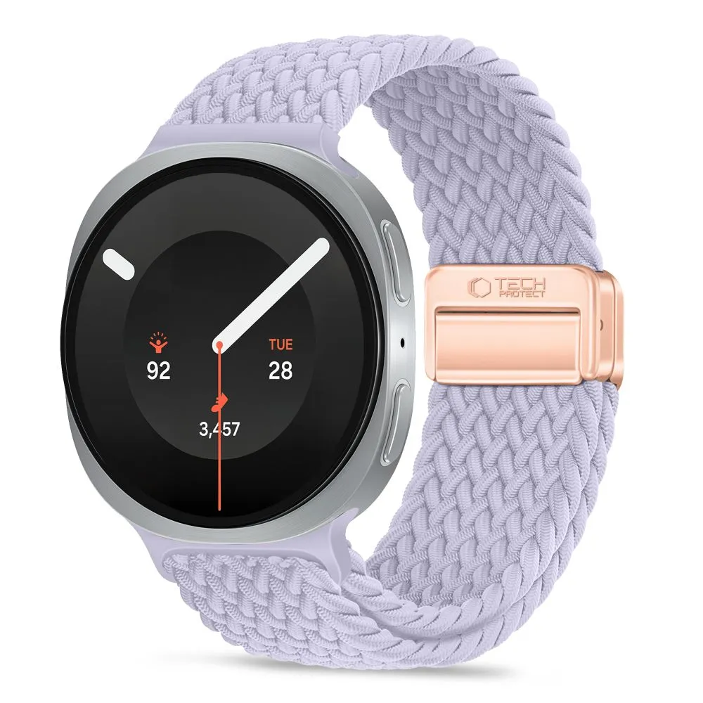 Samsung Galaxy Watch 9 Nutikellade rihmad  TECH-PROTECT NYLONMAG (40/44/46 MM)