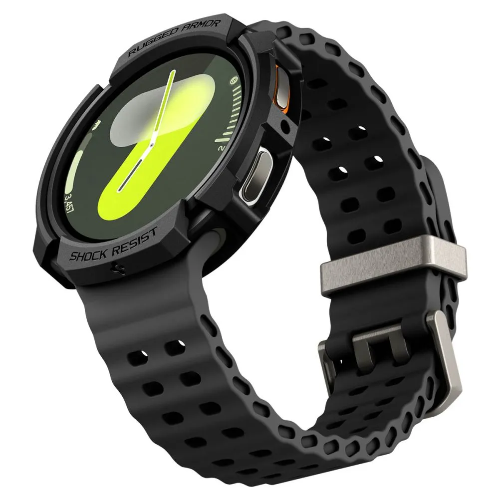 Samsung Galaxy Watch 9 Kaitseümbrised ja kotid must SPIGEN RUGGED ARMOR (40 MM)