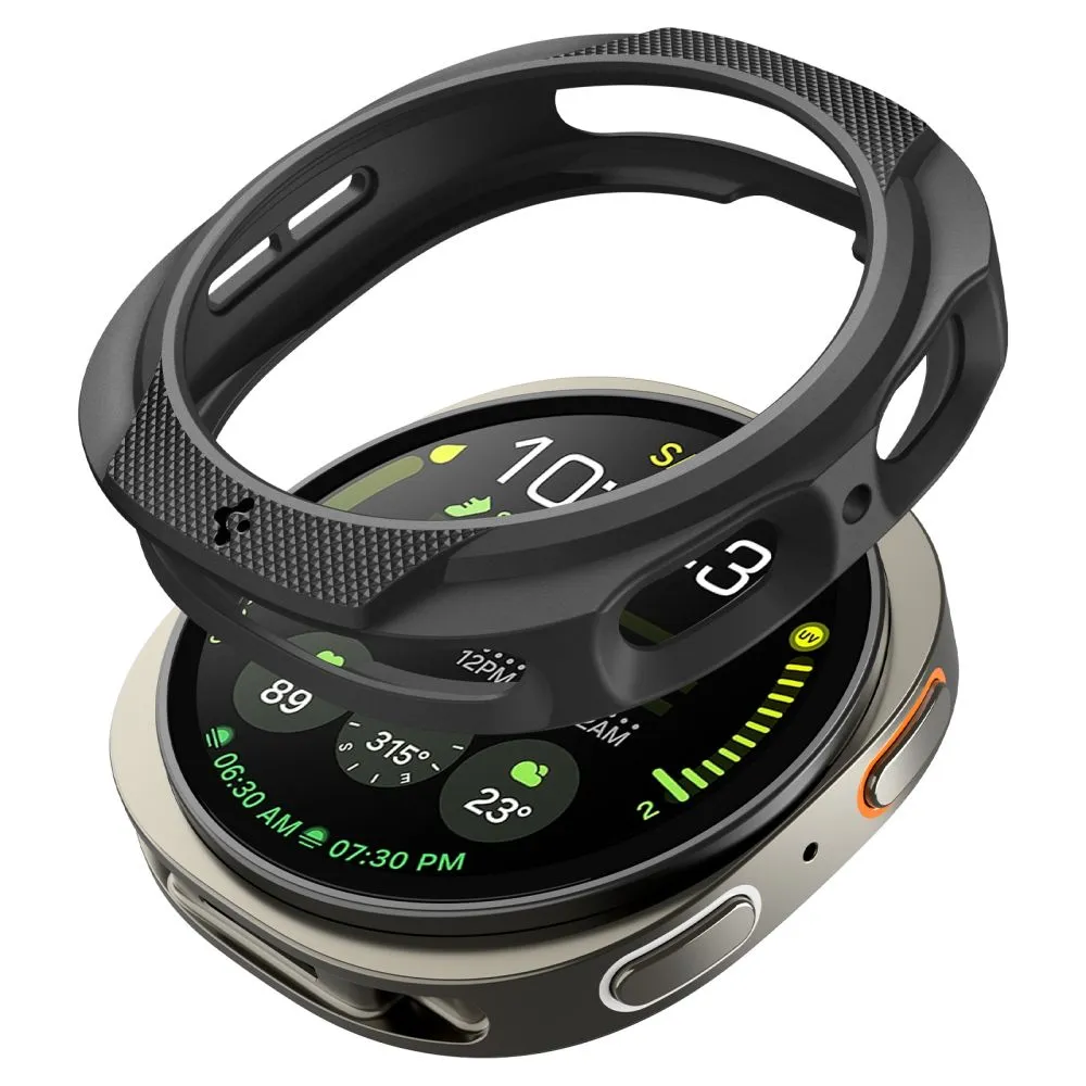 Samsung Galaxy Watch 9 Kaitseümbrised ja kotid must SPIGEN LIQUID AIR (44 MM)