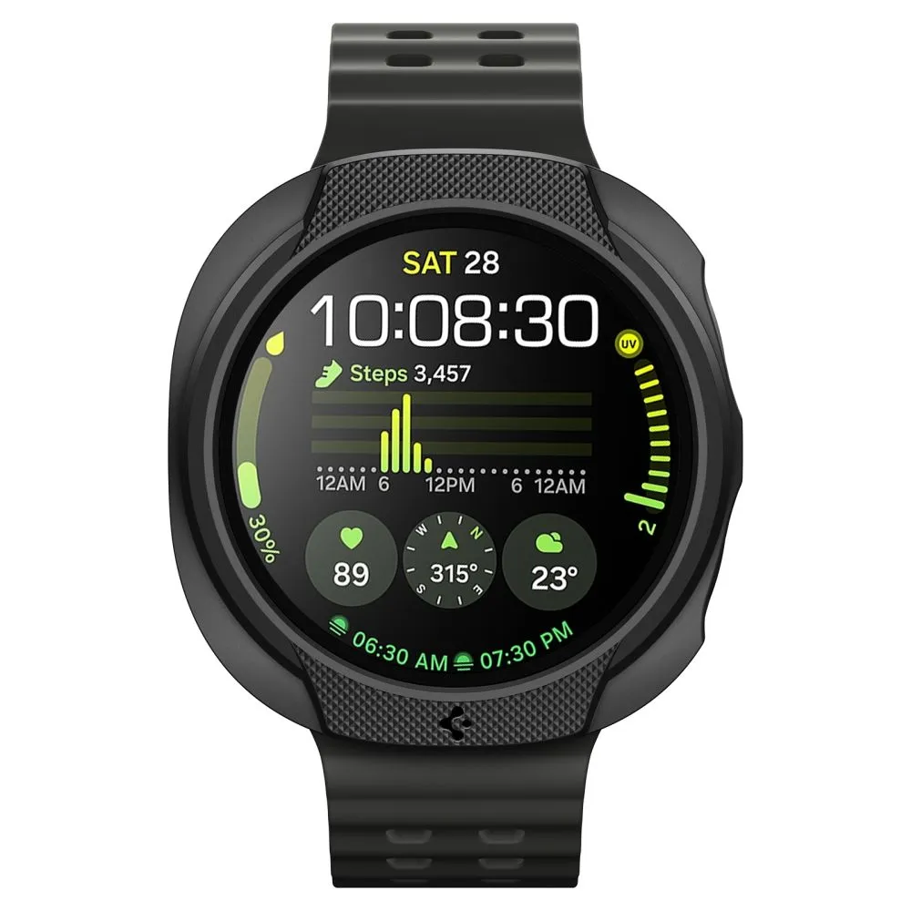 Samsung Galaxy Watch 9 Kaitseümbrised ja kotid must SPIGEN LIQUID AIR (44 MM)