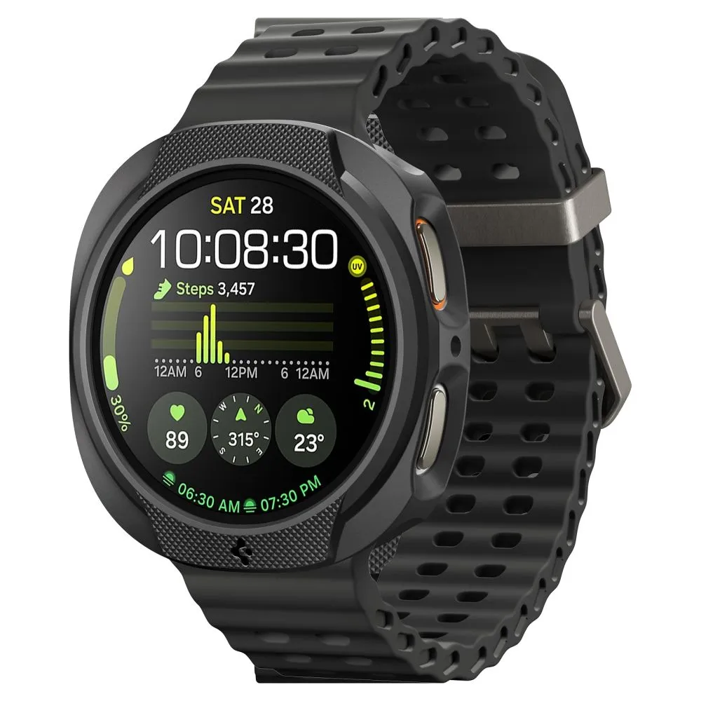 Samsung Galaxy Watch 9 Kaitseümbrised ja kotid must SPIGEN LIQUID AIR (44 MM)