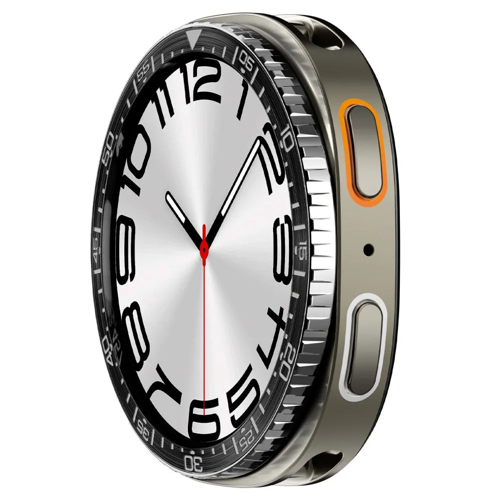 Samsung Galaxy Watch 9 Aizsargvāciņi un maciņi melns SPIGEN BEZEL TUNE DIVER (44 MM)