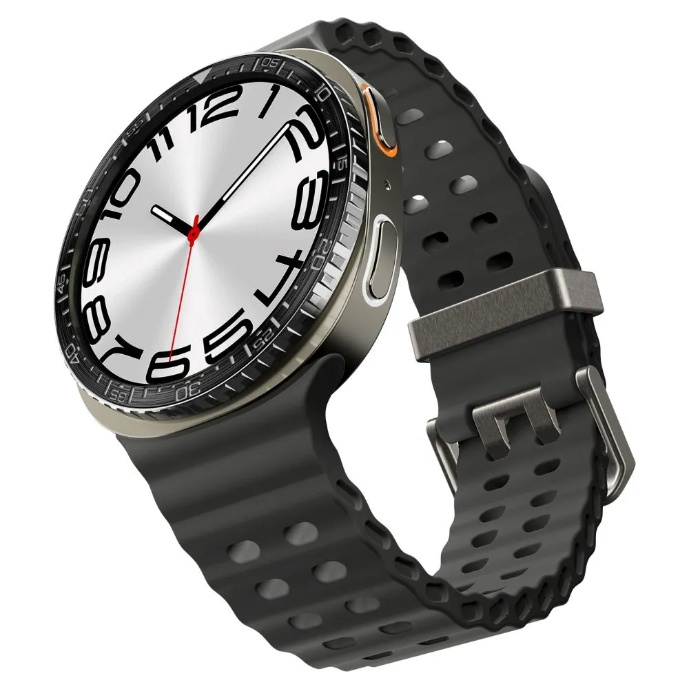 Samsung Galaxy Watch 9 Aizsargvāciņi un maciņi melns SPIGEN BEZEL TUNE DIVER (44 MM)