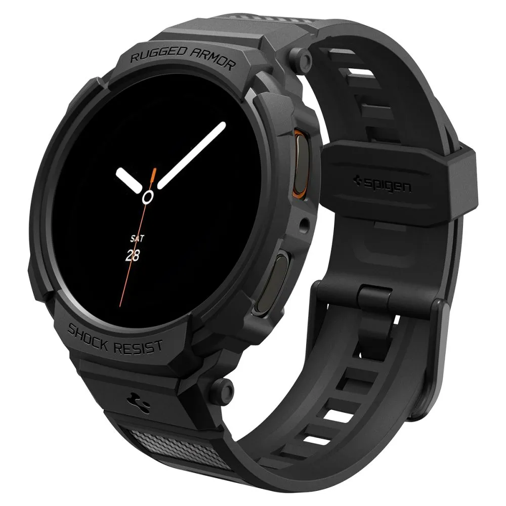 Samsung Galaxy Watch 9 Nutikellade rihmad must SPIGEN RUGGED ARMOR ”PRO” (40 MM)