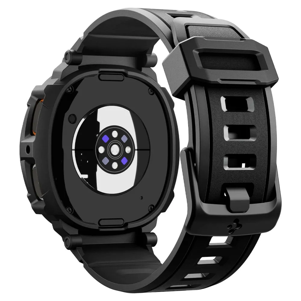 Samsung Galaxy Watch 9 Nutikellade rihmad must SPIGEN RUGGED ARMOR ”PRO” (40 MM)