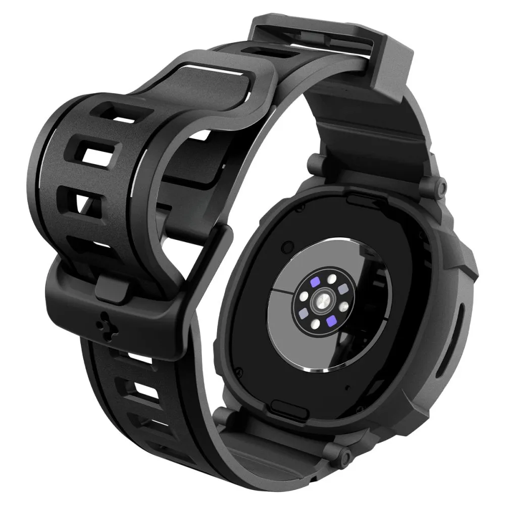 Samsung Galaxy Watch 9 Nutikellade rihmad must SPIGEN RUGGED ARMOR ”PRO” (40 MM)