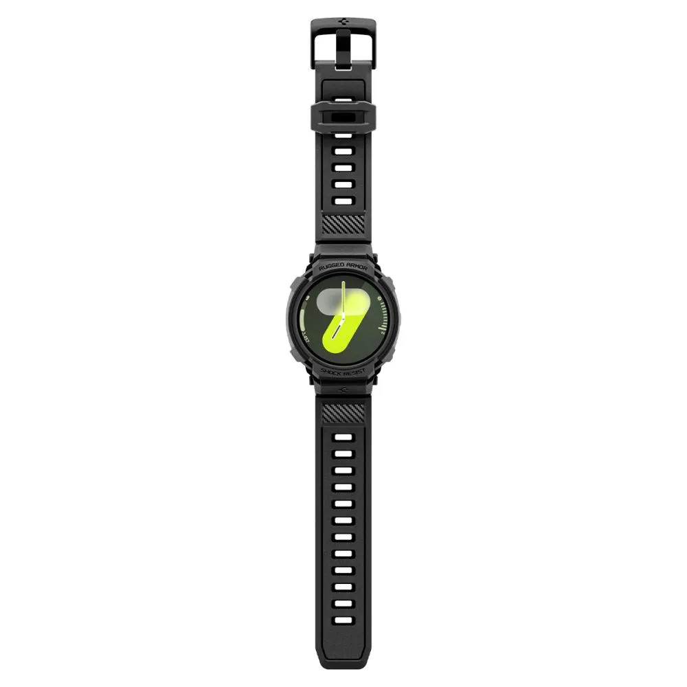 Samsung Galaxy Watch 9 Nutikellade rihmad must SPIGEN RUGGED ARMOR ”PRO” (40 MM)
