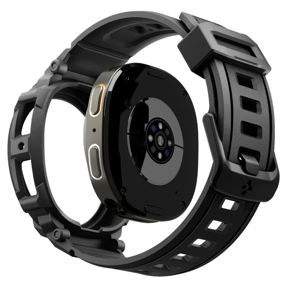 Samsung Galaxy Watch 9 Nutikellade rihmad must SPIGEN RUGGED ARMOR ”PRO” (40 MM)