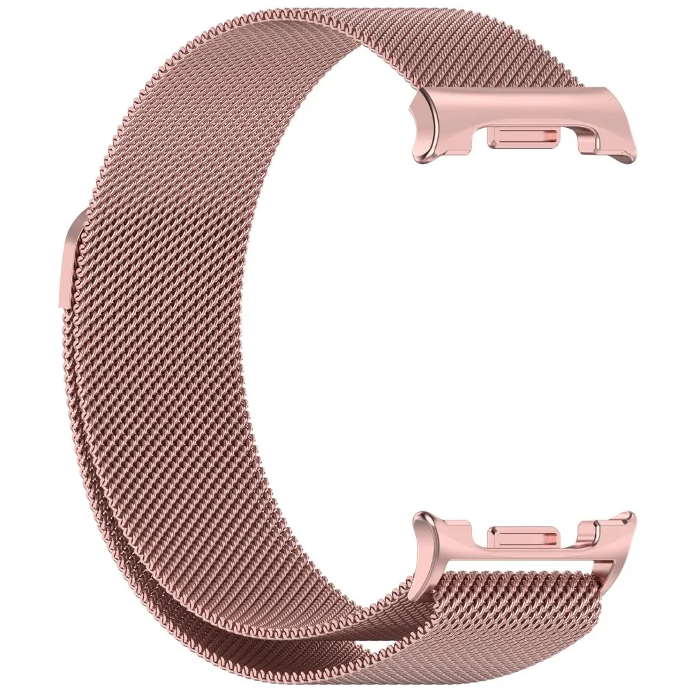 Samsung Galaxy Watch 9 Viedpulksteņu siksniņas rozā zelta TECH-PROTECT MILANESEBAND (40/44/46 MM)