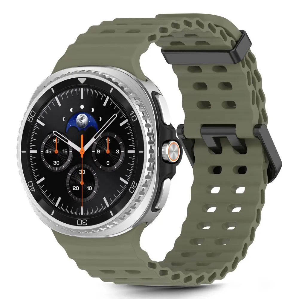 Samsung Galaxy Watch 9 Viedpulksteņu siksniņas zaļš TECH-PROTECT ICONBAND PRO (40/44/46 MM)