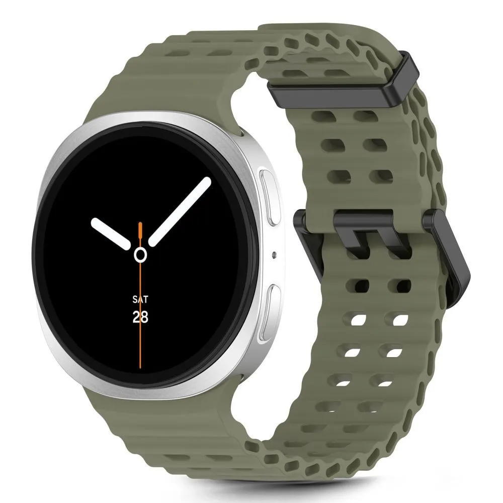 Samsung Galaxy Watch 9 Viedpulksteņu siksniņas zaļš TECH-PROTECT ICONBAND PRO (40/44/46 MM)