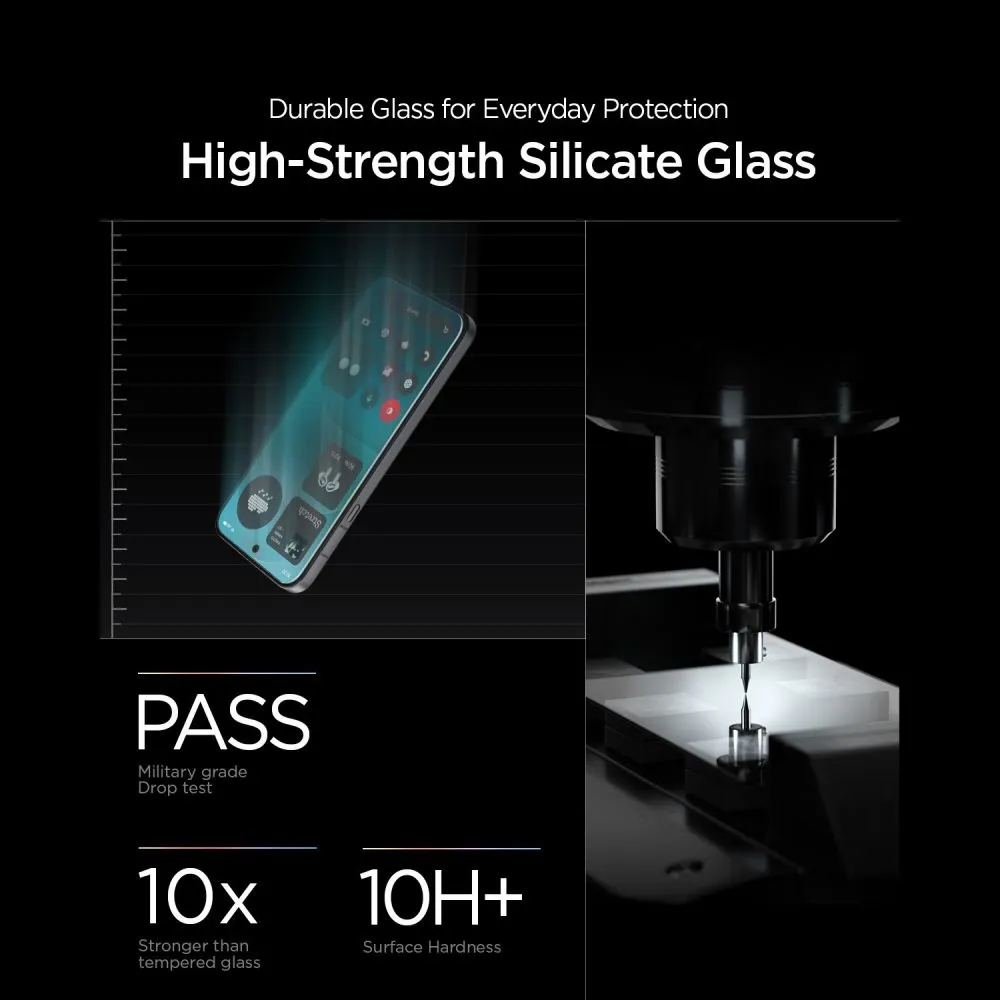 Nothing Phone 4A Pro Ekraanikaitsed SPIGEN GLAS.TR EZ FIT PRO AC HD 2-PACK