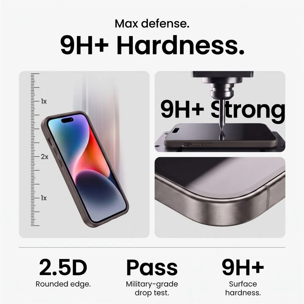 Apple iPhone 18 Pro Aizsargstikls  TECH-PROTECT EASY SET+ 3-PACK
