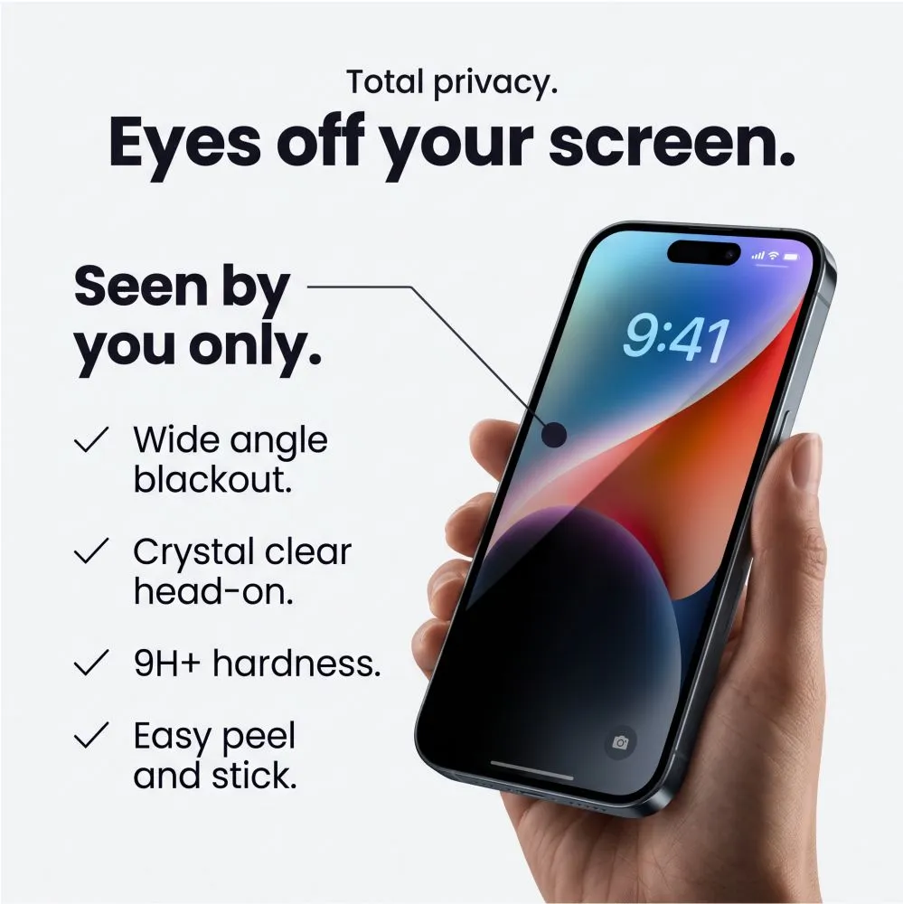 Apple iPhone 18 Pro Aizsargstikls  TECH-PROTECT QUICK SET SPY+ PRIVACY 2-PACK