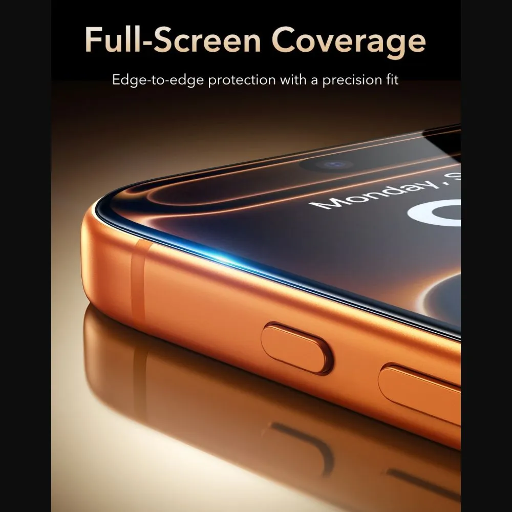 Apple iPhone 18 Pro skärmskydd  ESR ULTRAFIT ARMORITE PRO TEMPERED GLASS