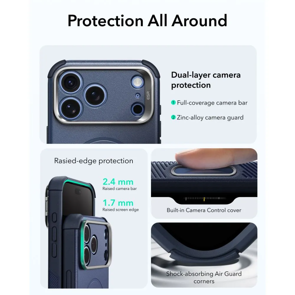 Apple iPhone 18 Pro skal  ESR CYBER TOUGH KICKSTAND MAGSAFE