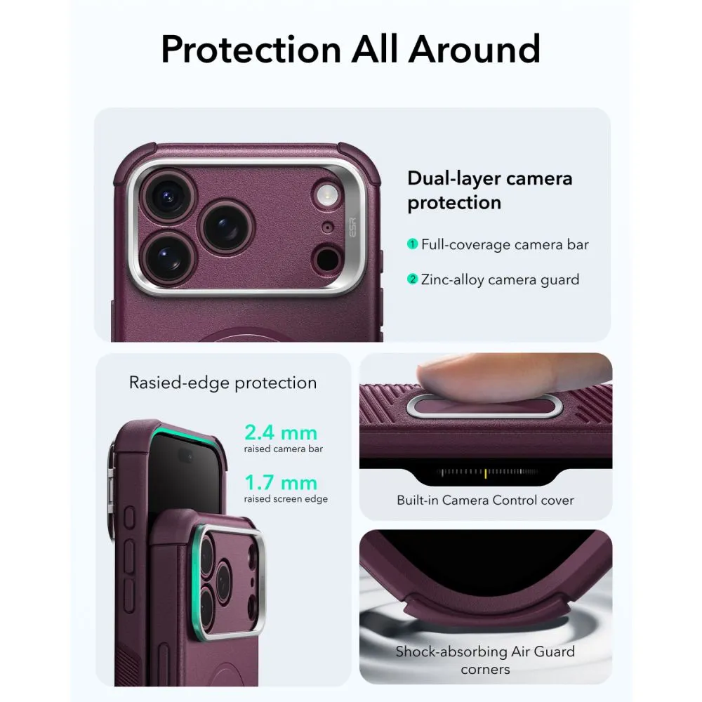 Apple iPhone 18 Pro skal  ESR CYBER TOUGH KICKSTAND MAGSAFE