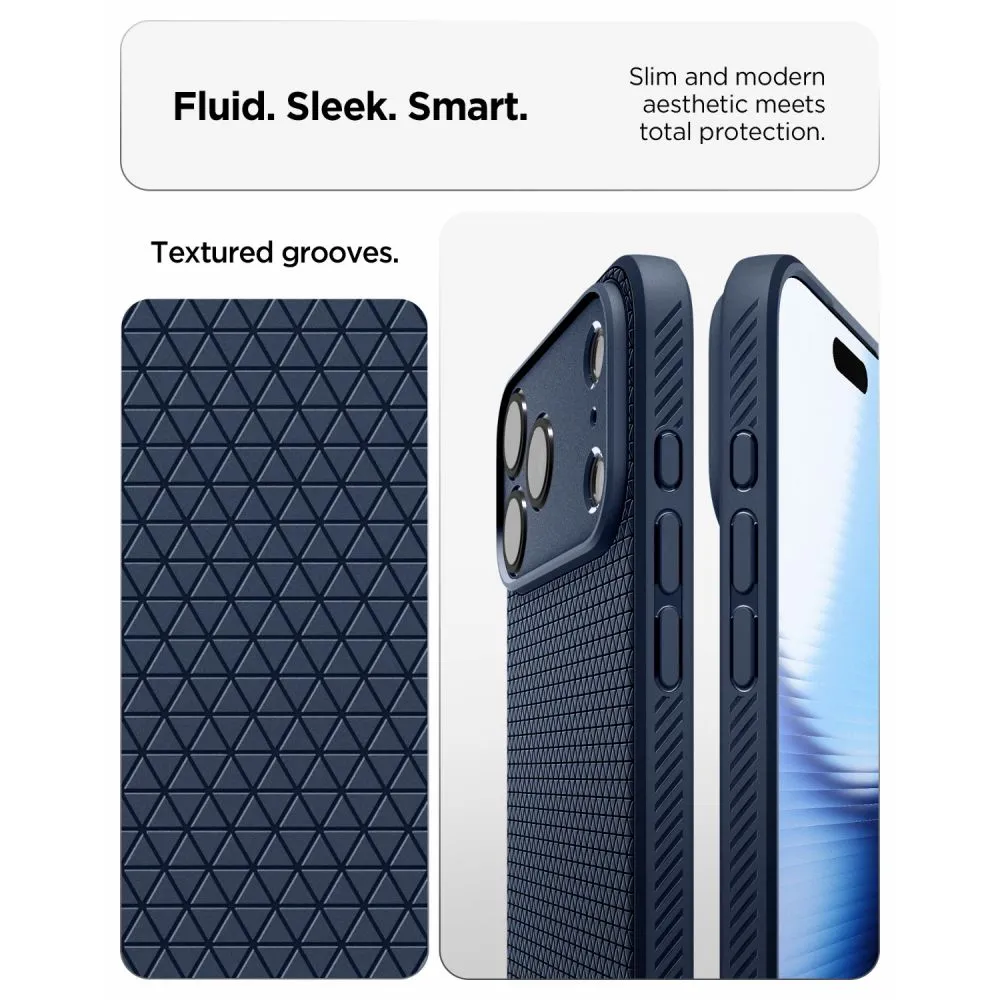 Apple iPhone 18 Pro Telefona vāciņš zils SPIGEN LIQUID AIR