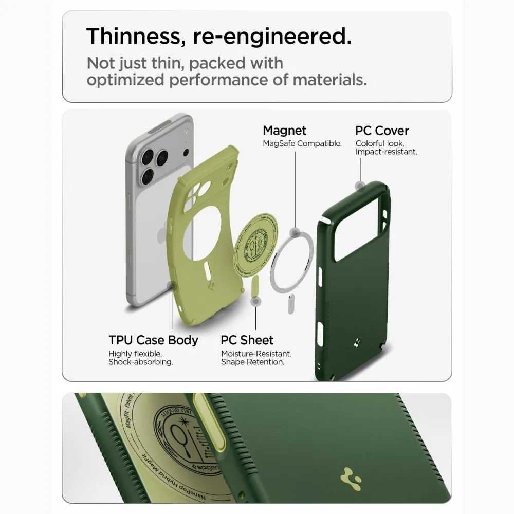 Apple iPhone 18 Pro Telefona vāciņš  SPIGEN NANO POP HYBRID MAGSAFE