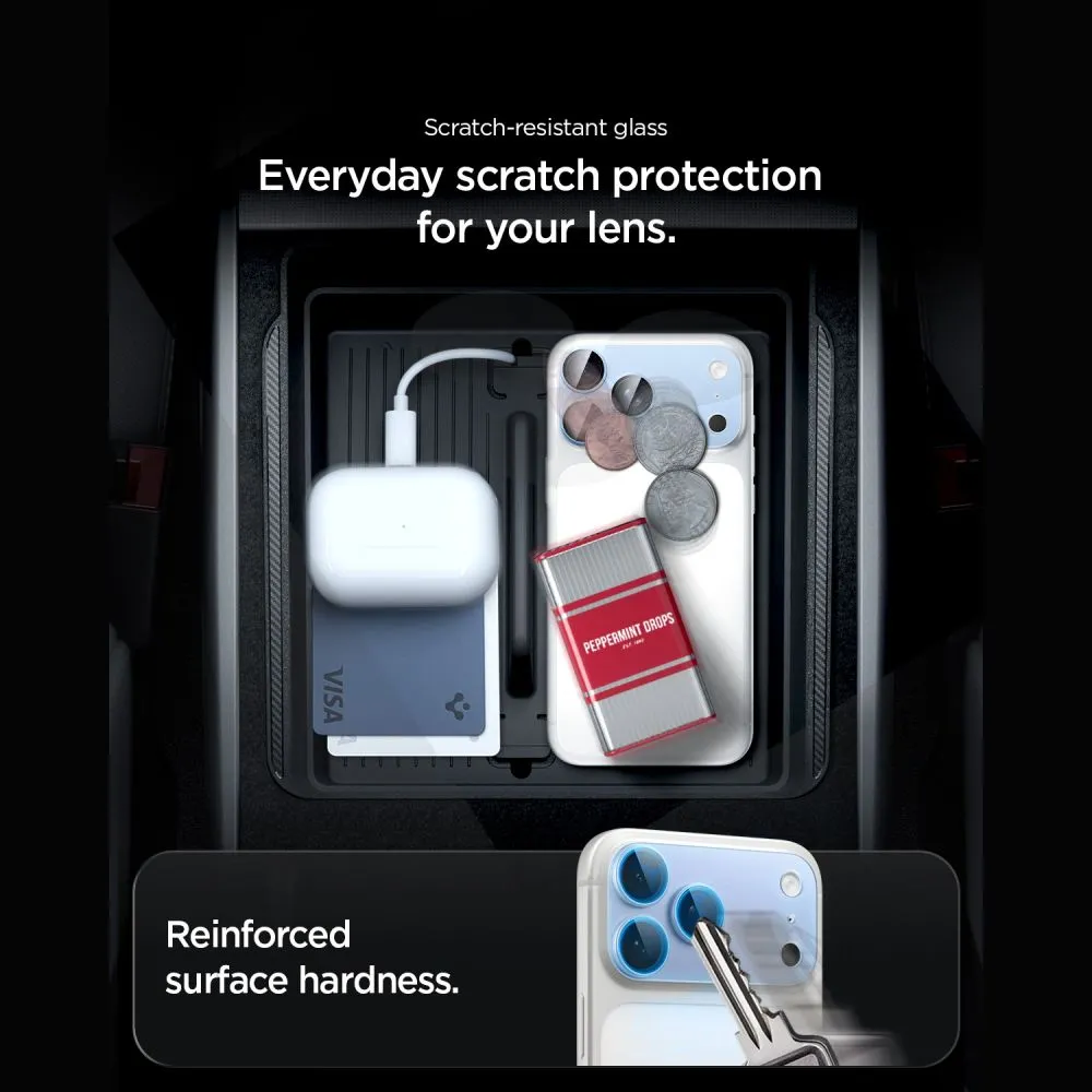 Apple iPhone 18 Pro Aizsargstikls  SPIGEN OPTIK PRO XL GLAS.TR EZ FIT CAMERA PROTECTOR
