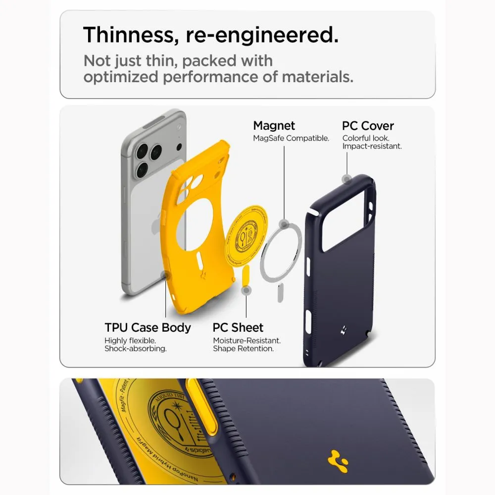 Apple iPhone 18 Pro Telefona vāciņš  SPIGEN NANO POP HYBRID MAGSAFE