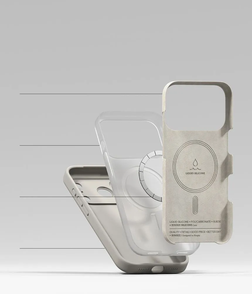 Apple iPhone 18 Pro Telefona vāciņš RINGKE SILICONE MAGNETIC MAGSAFE