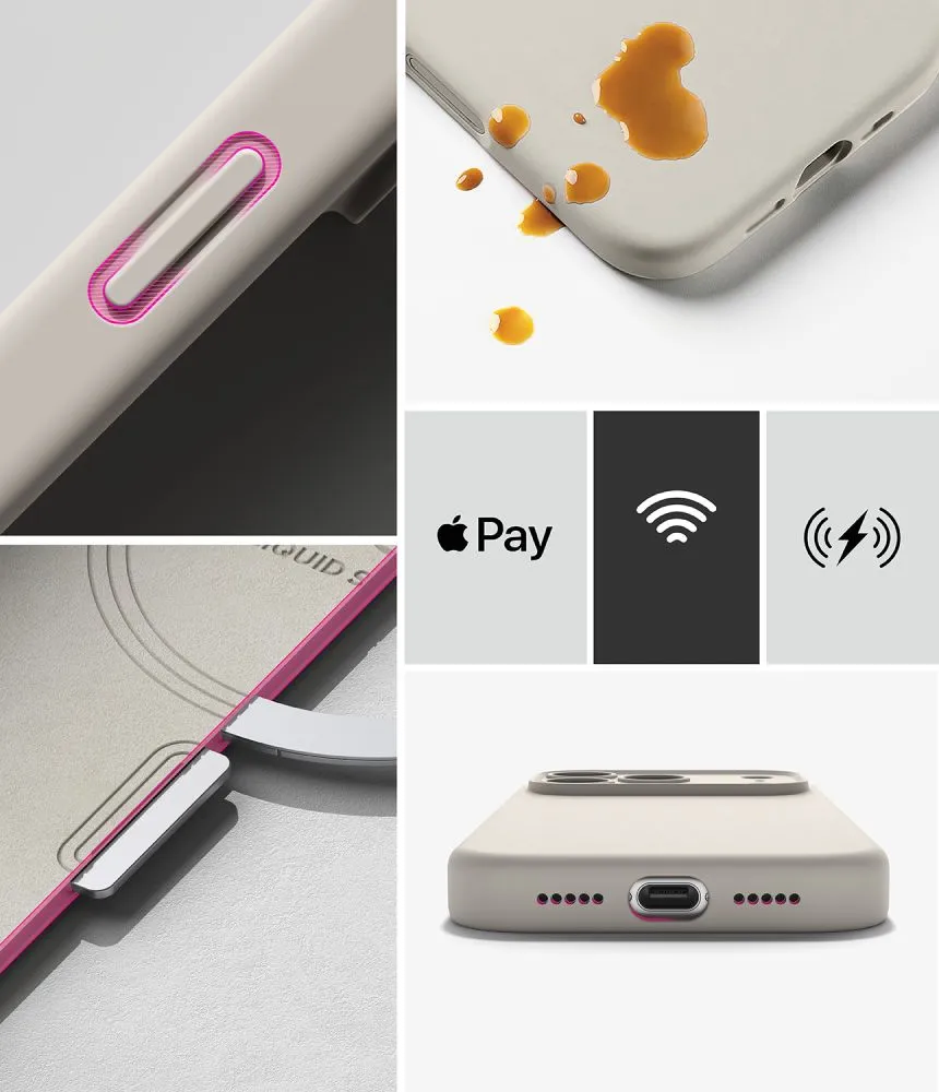 Apple iPhone 18 Pro Telefona vāciņš RINGKE SILICONE MAGNETIC MAGSAFE
