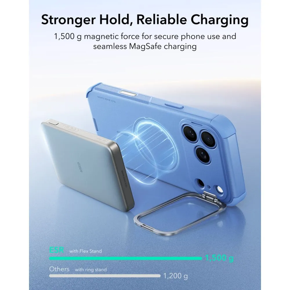 Apple iPhone 18 Pro Telefona vāciņš  ESR CYBER TOUGH KICKSTAND MAGSAFE