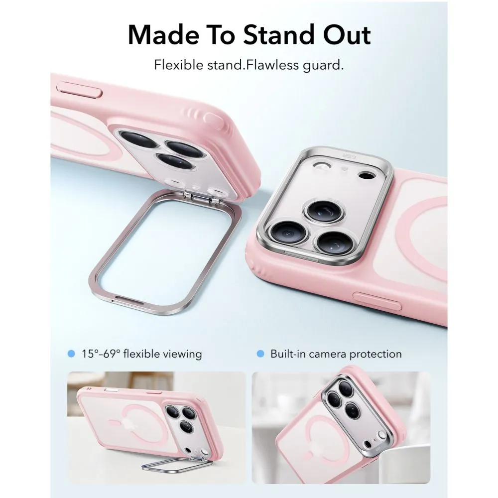 Apple iPhone 18 Pro Telefona vāciņš ESR CLASSIC HYBRID KICKSTAND MAGSAFE