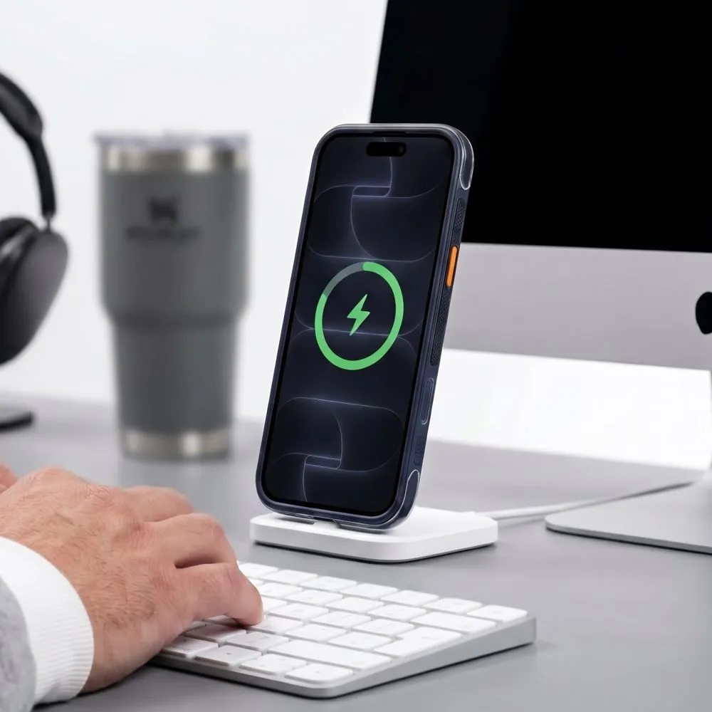 Apple iPhone 18 Pro Telefona vāciņš zils TECH-PROTECT MAGAIR MAGSAFE CC