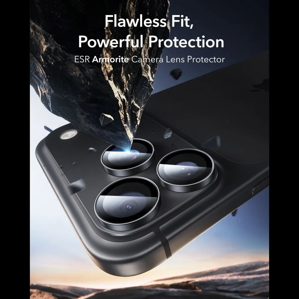 Apple iPhone 18 Pro skärmskydd  ESR ARMORITE CAMERA PROTECTOR 2-PACK