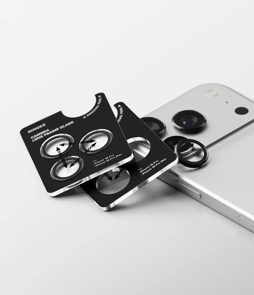 Apple iPhone 18 Pro Aizsargstikls  RINGKE CAMERA FRAME PROTECTOR 2-PACK