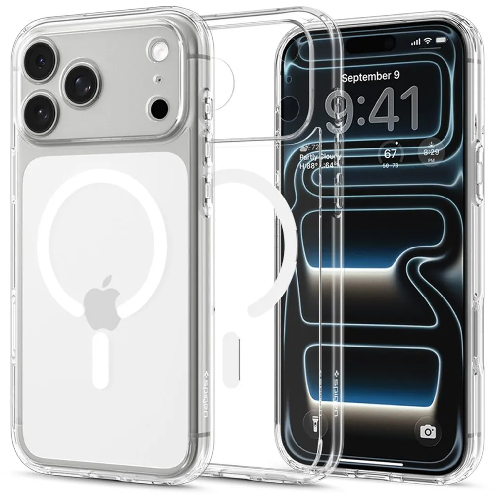Apple iPhone 18 Pro Telefona vāciņš caurspīdīgs SPIGEN ULTRA HYBRID MAGSAFE