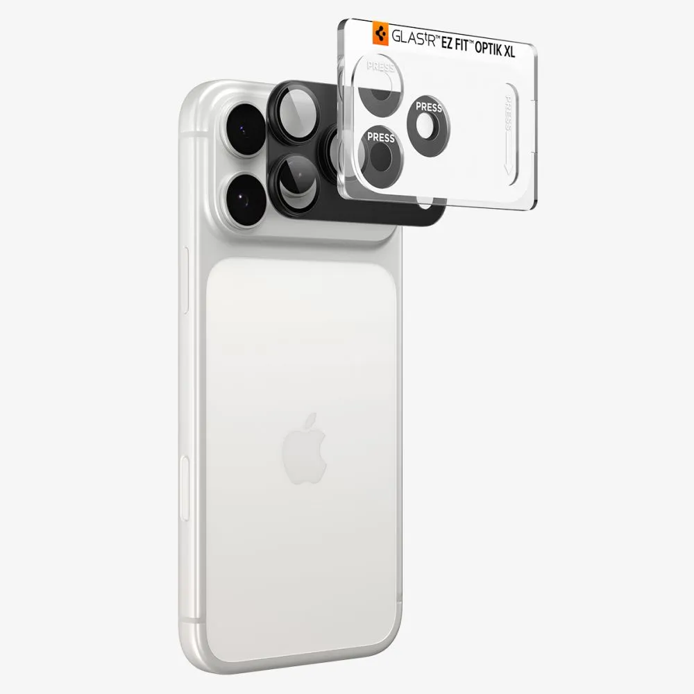 Apple iPhone 18 Pro Aizsargstikls  SPIGEN OPTIK PRO XL GLAS.TR EZ FIT CAMERA PROTECTOR