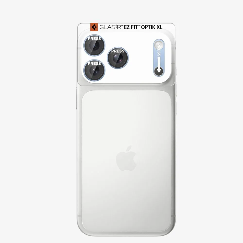 Apple iPhone 18 Pro Aizsargstikls  SPIGEN OPTIK PRO XL GLAS.TR EZ FIT CAMERA PROTECTOR