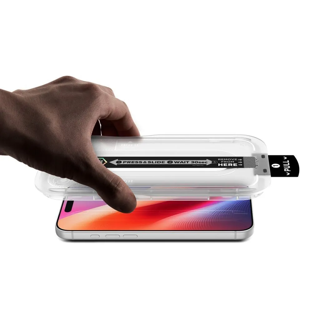 Apple iPhone 18 Pro Aizsargstikls  SPIGEN GLAS.TR EZ FIT PRO HD AC PRIVACY