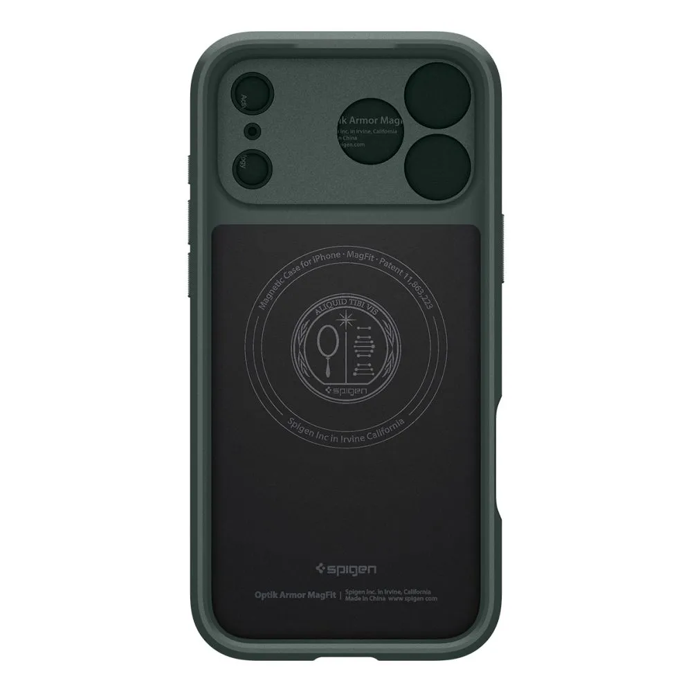 Apple iPhone 18 Pro Telefona vāciņš  SPIGEN OPTIK ARMOR MAG MAGSAFE
