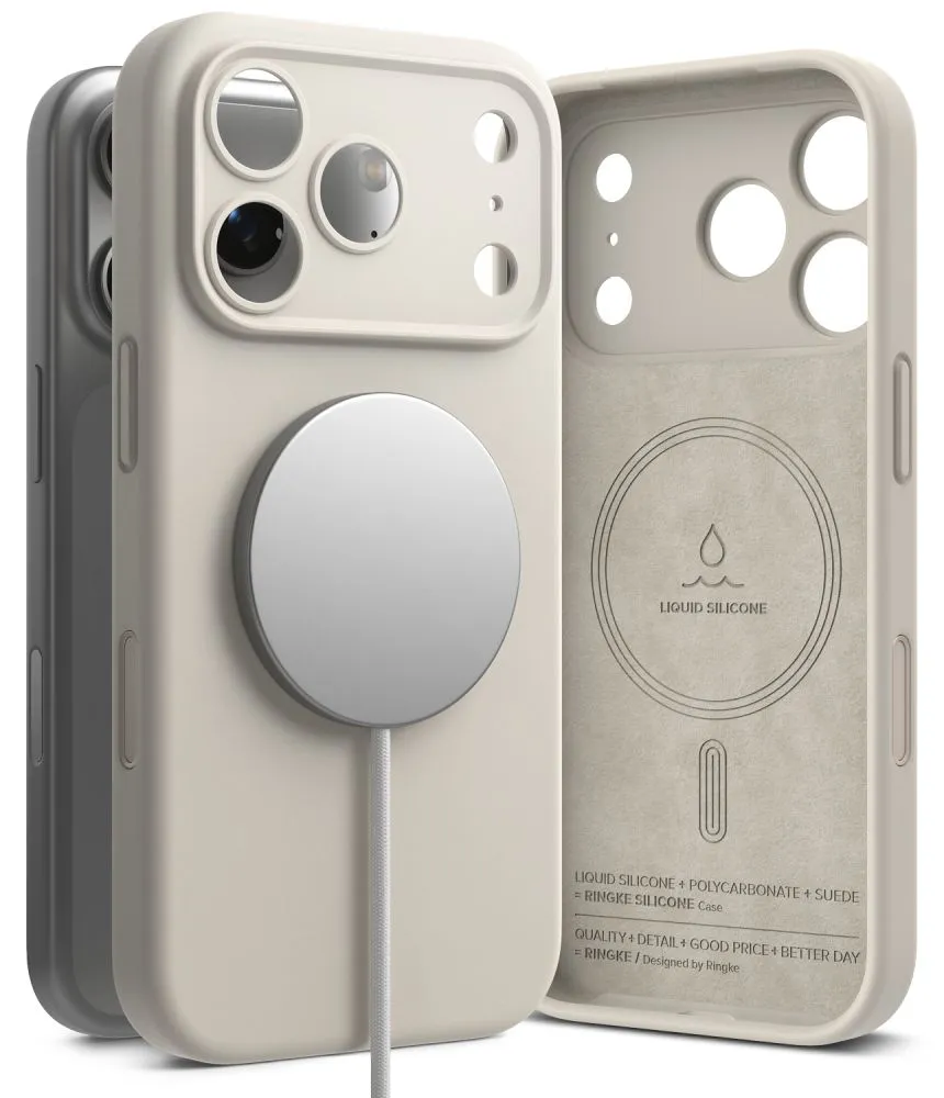 Apple iPhone 18 Pro Telefona vāciņš RINGKE SILICONE MAGNETIC MAGSAFE